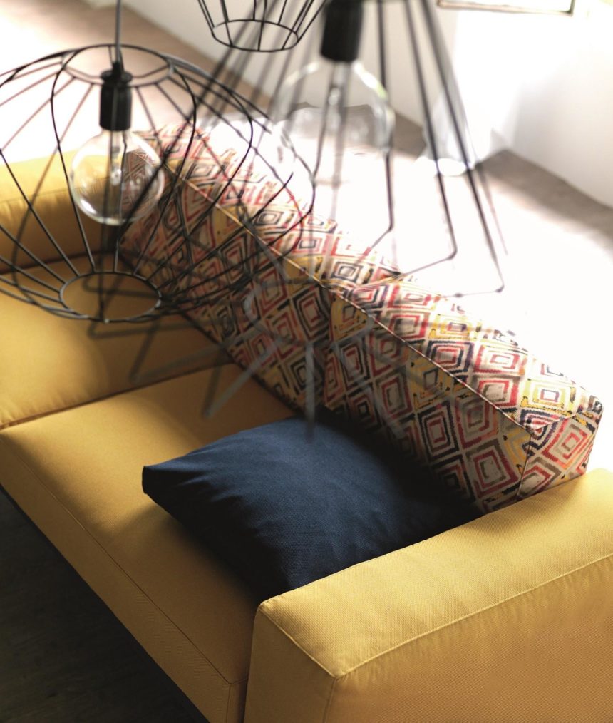 Il divano di design a prezzi contenuti lo produce Doimo