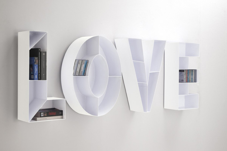 libreria-porta-cd-da-muro-love
