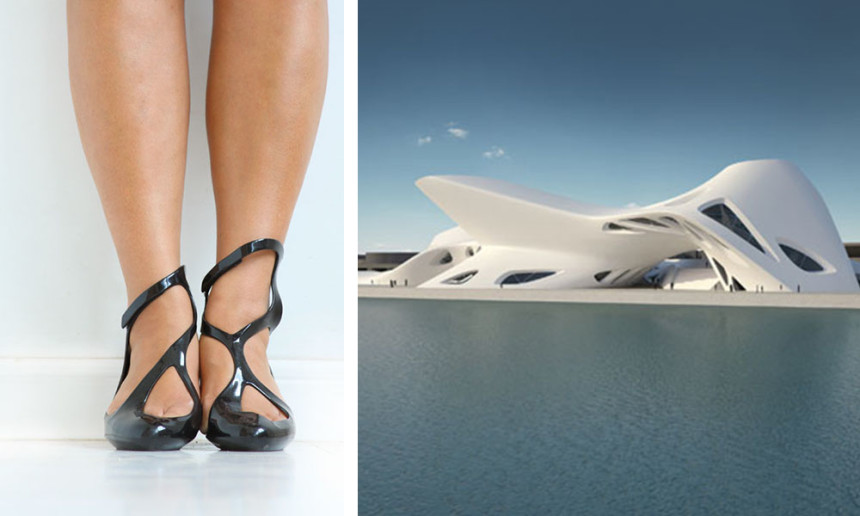 Tacco 12! La moda è architettura...Zaha Hadid