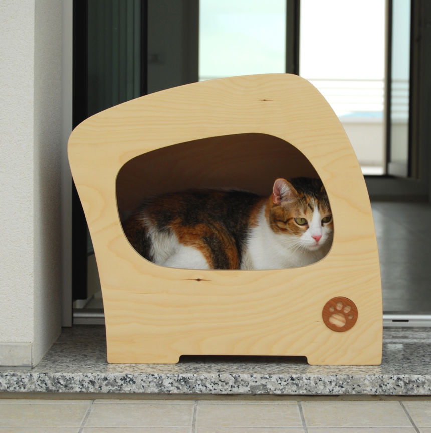 Cuccia in legno: design e comfort per cani e gatti
